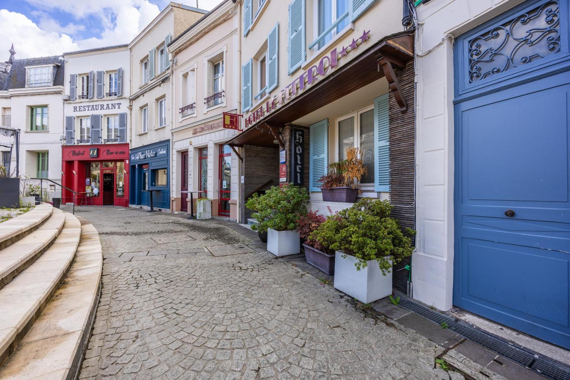 Hotel Le Beffroi Dreux Exterior foto